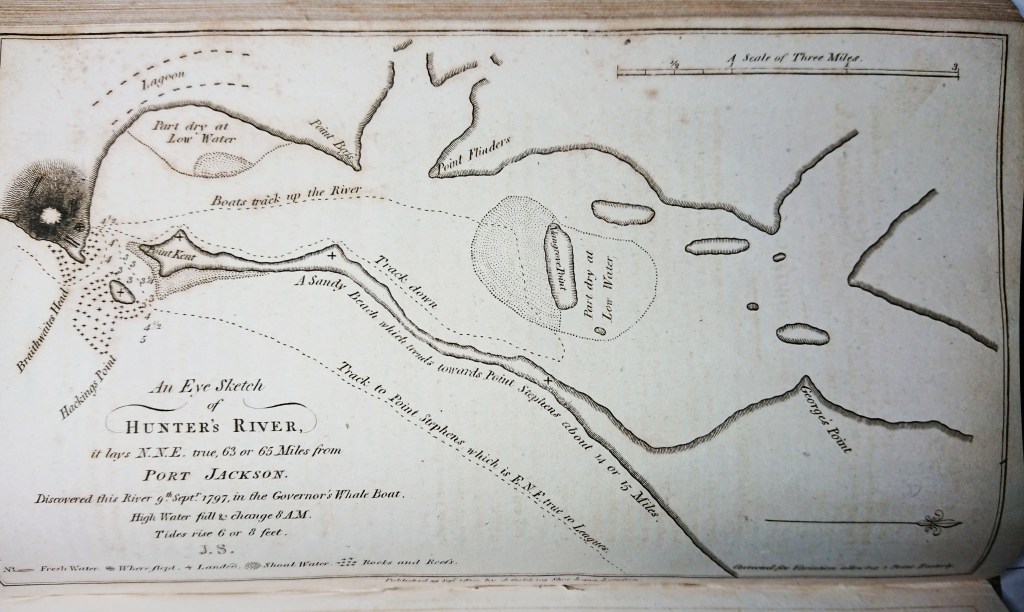 Shortland's Eye Sketch, as published in 1810. [Image sourced by Mark Metrikas)
