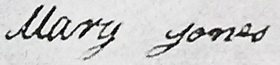 Molly's signature on marriage certificate - ( Walter Allan Wood Research Papers, A6632, University of Newcastle Cultural Collections)