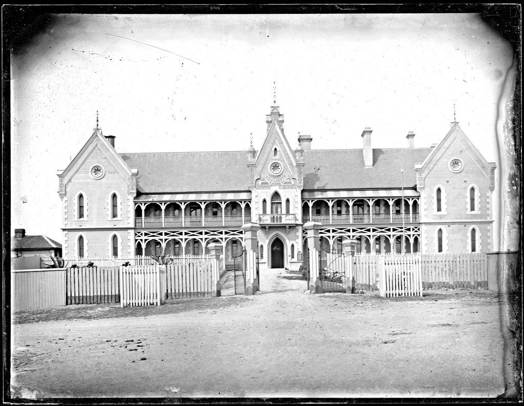 Newcastle Hospital, Newcastle East, NSW, 28 October 1885
