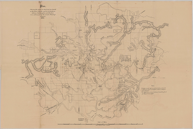 Map - Lower Hunter 1857