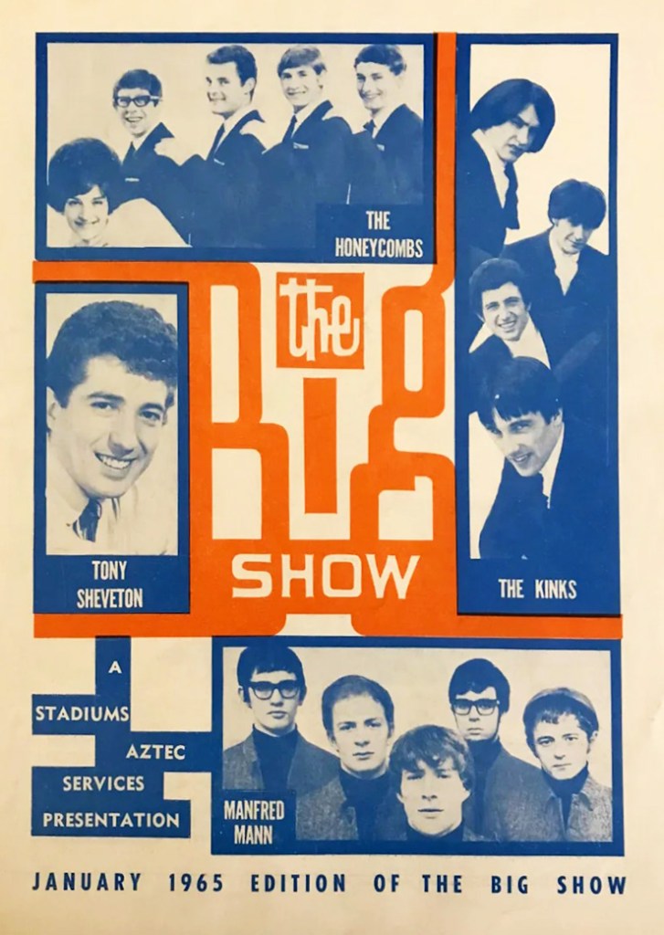 Cover of "The Big Show" Programme, January 1965 (Photo Credit: Rockaway Records)