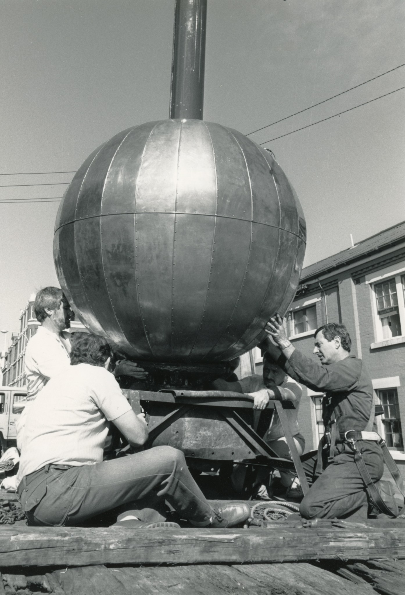 Newcastle's Customs House Time Ball Hunter Living Histories