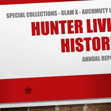 Hunter Living Histories Annual Report 2021 Title