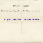 Signal Station, Herbertshohe