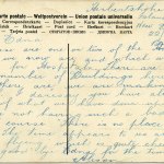 Postcard to Edna from Alison 22/9/1914
