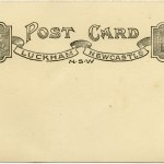 Reverse of Postcard