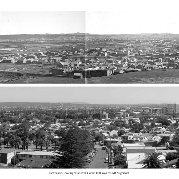 1906-2022 Ralph Snowball/ David Diehm Cooks Hill Panorama (Taken 22 March 2022)