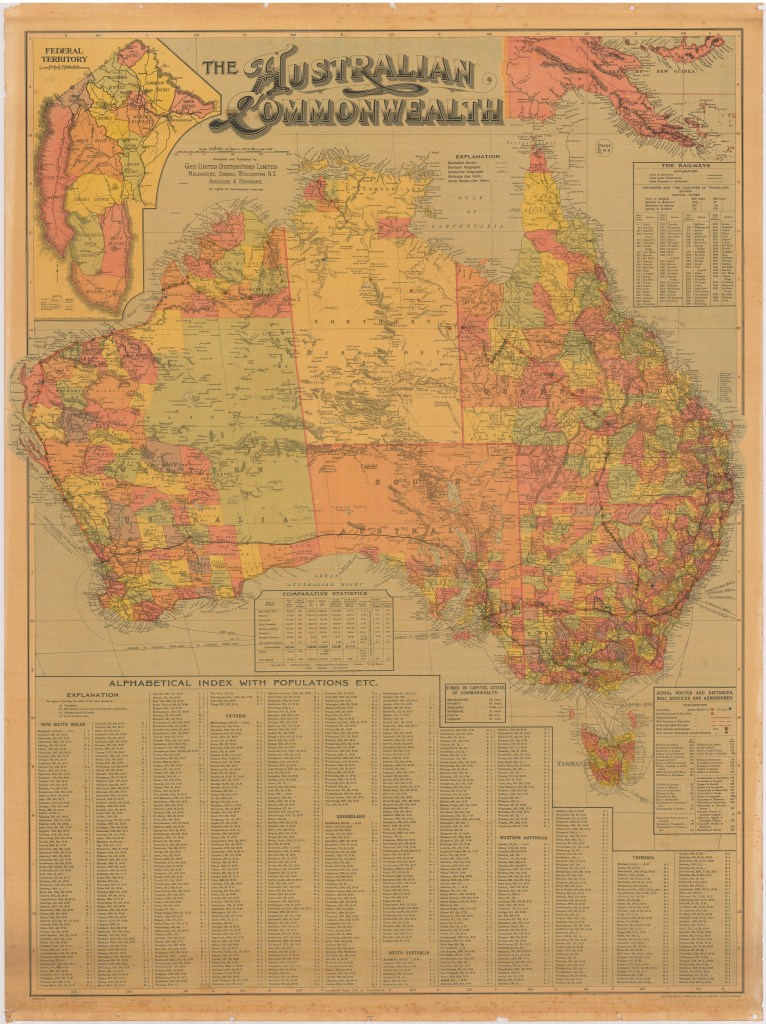 The Australian Commonwealth. Circa 1925 to 1926