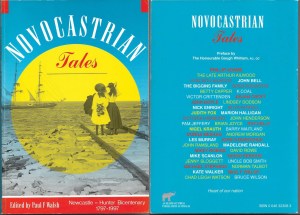 Novocastrian Tales (1997) book, front and back covers.