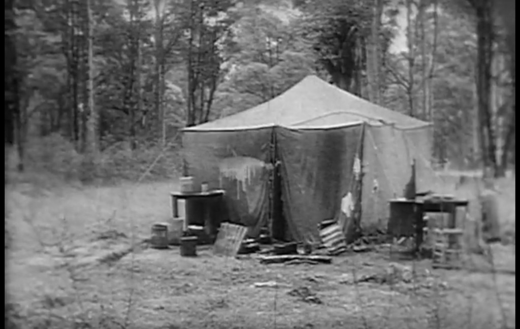 Tent - from NBN News Film AF7-AF9 circa April-May 1963.