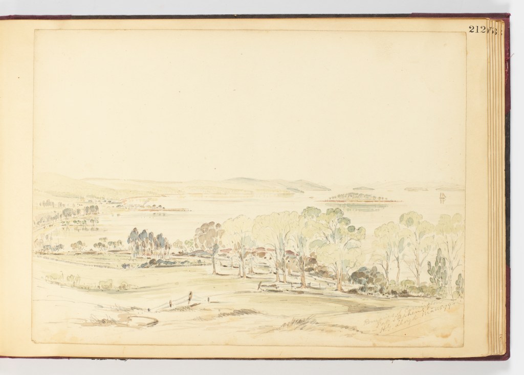 5th March 1879 f.212 Remains of Carrington Port Stephens by H.G. Lloyd (Courtesy of Dixon Library, SLNSW)