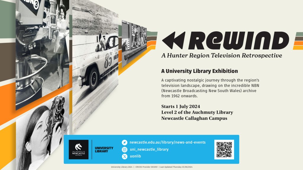 Rewind Exhibition 2024 - "A Hunter Region NBN Television Retrospective”