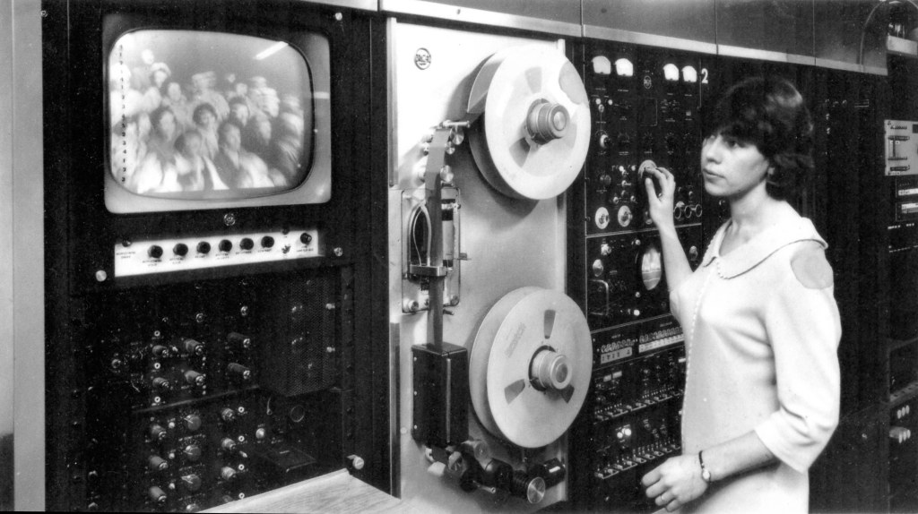 VTR Operator, 1963 (Courtesy NBN Archive)