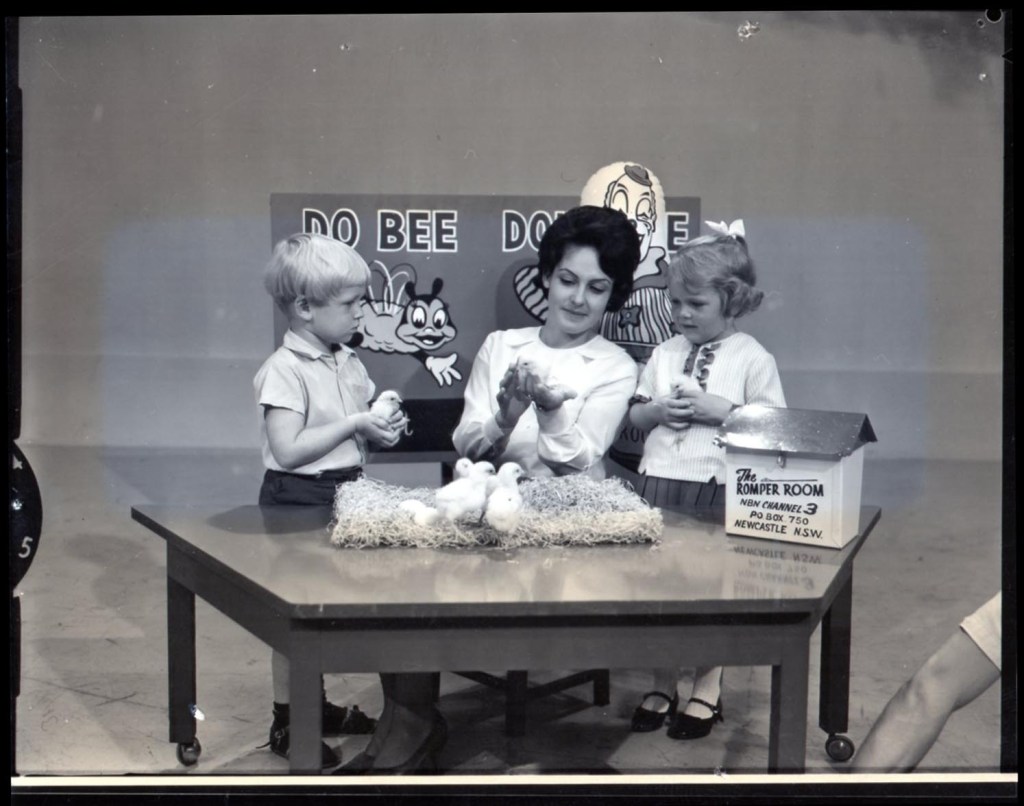 Miss Anne on Romper Room, 1967 (Courtesy NBN Archive)