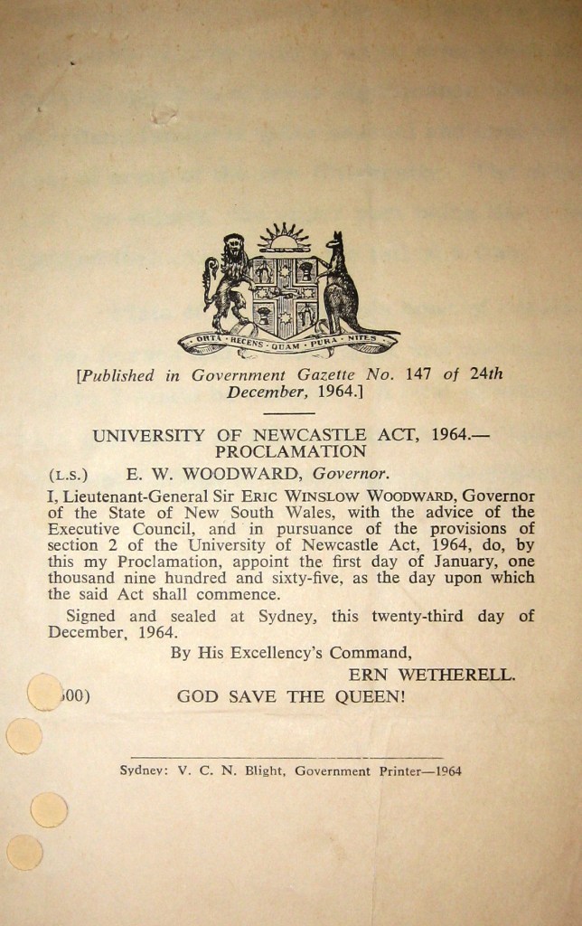 University of Newcastle Act, 1964
