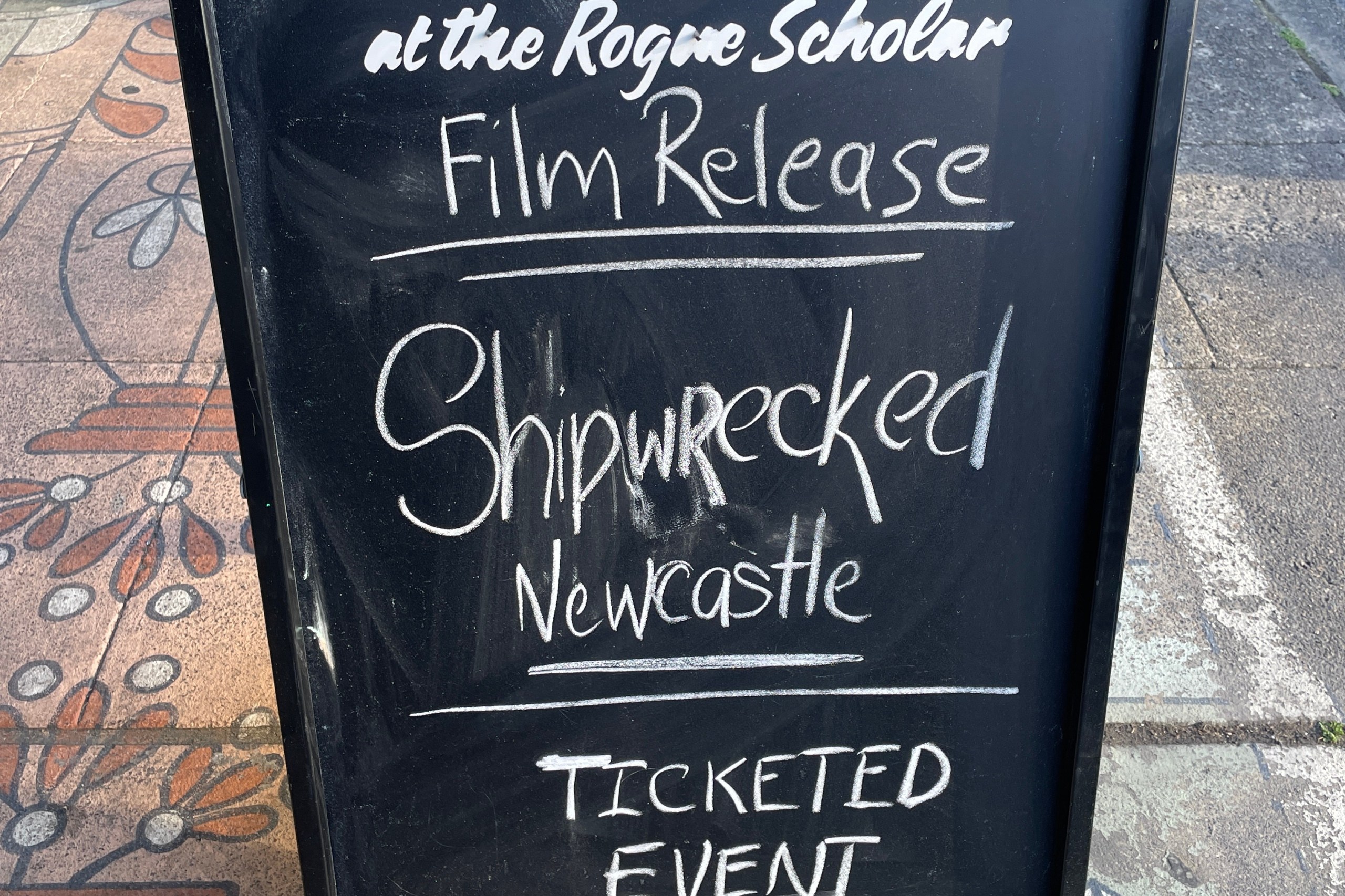What's On? Shipwrecked Newcastle (2024) Film Release @ Rogue Scholar