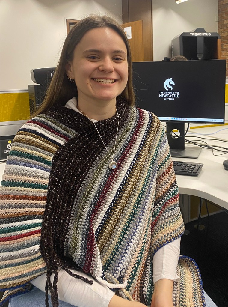 Bethany Mooney in the GLAMx Lab