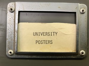 University Posters - Archives in the Auchmuty Library Map Room