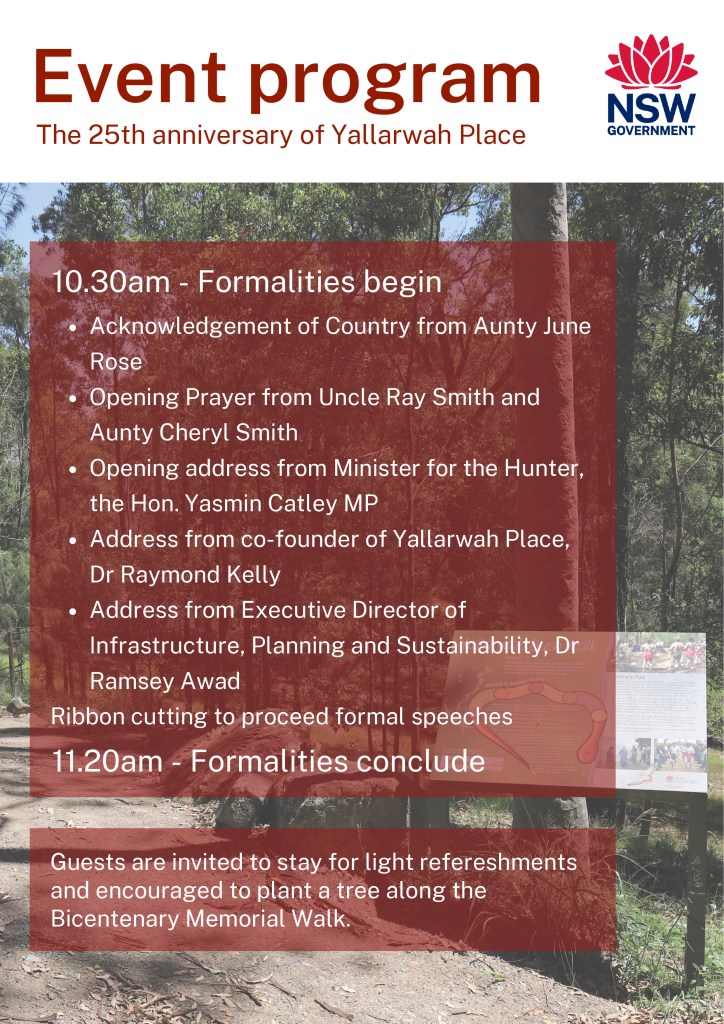 Yallarwah Place 25th Anniversary Event - 20 February 2024