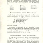 Newcastle University College July 1954 Booklet page 2