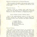 Newcastle University College July 1954 Booklet page 4