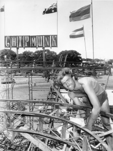 The Newcastle Show. 16 February 1989. Bill "Chippy" Madison Steel Rigger. Photographer: Andrew Maclean