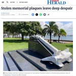 Theft and vandalism of Memorial Plaques, Historical Artworks across Newcastle & Lake Macquarie 2024-2025