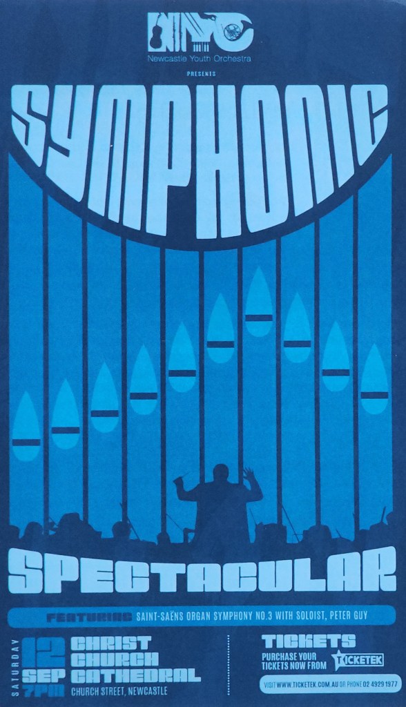 Newcastle Youth Orchestra - Symphonic Poster