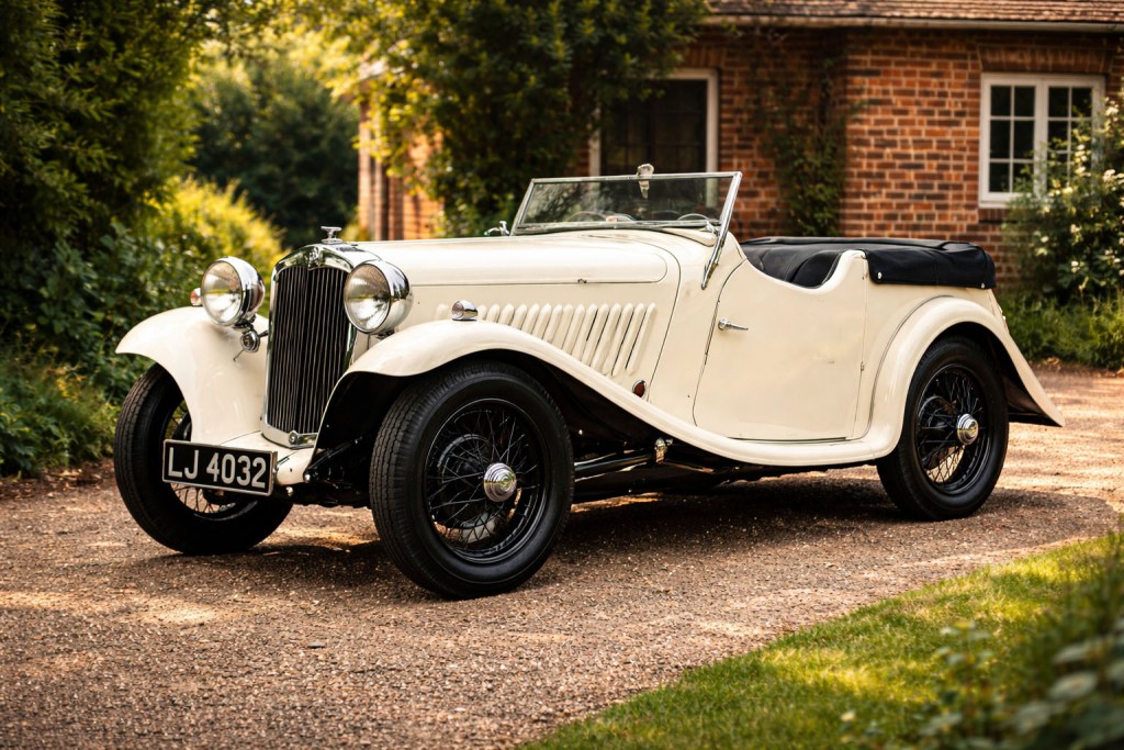 1934 Singer 9 Sports 4 Seater Car as Constructed in Newcastle (Australia) [Re-visioned from News-clipping using ChatGPT]