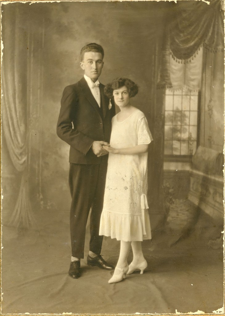 Young Harold and Gladys [Courtesy University of Newcastle Brawn Archive A7805(x)]