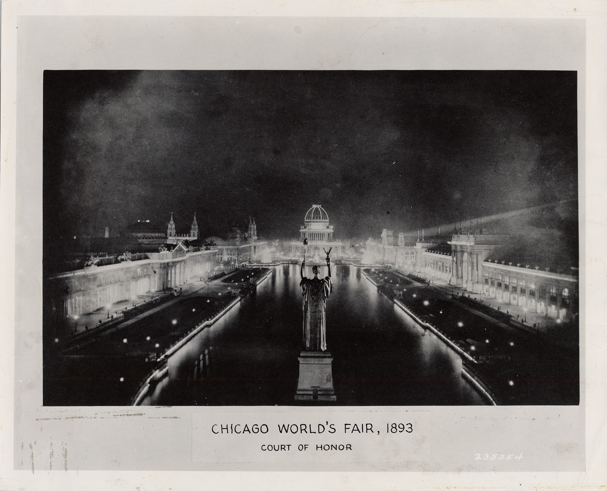 Court of Honor at Chicago World's Fair, 1893.