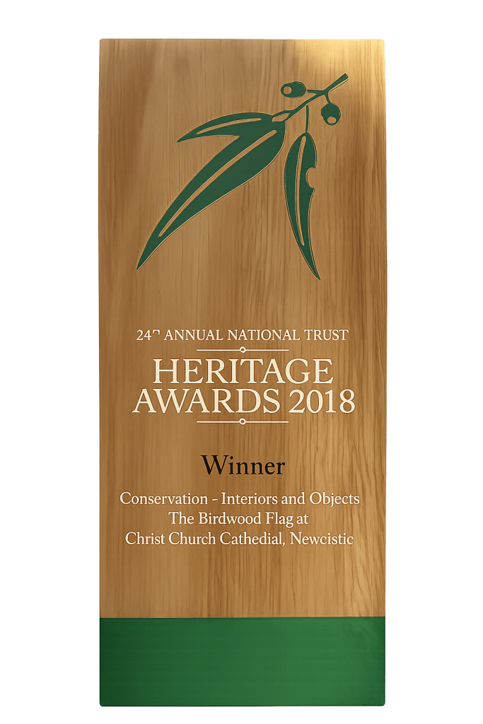 The 2018 National Trust's award for the best project in the category of Conservation Interiors and Objects