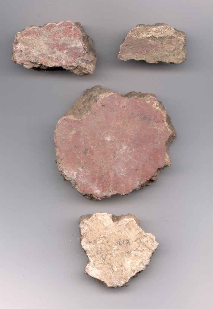 Viroconium Wall fragments