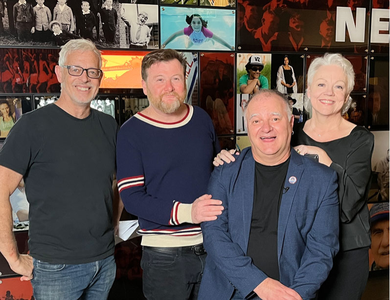 Glenn and Tony with Carol Duncan and Gionni Di Gravio (2026)