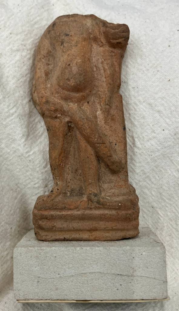 Statuette of Priapus, circa first or second centuries AD, Roman Egypt (On loan courtesy Dr Elizabeth Baynham)